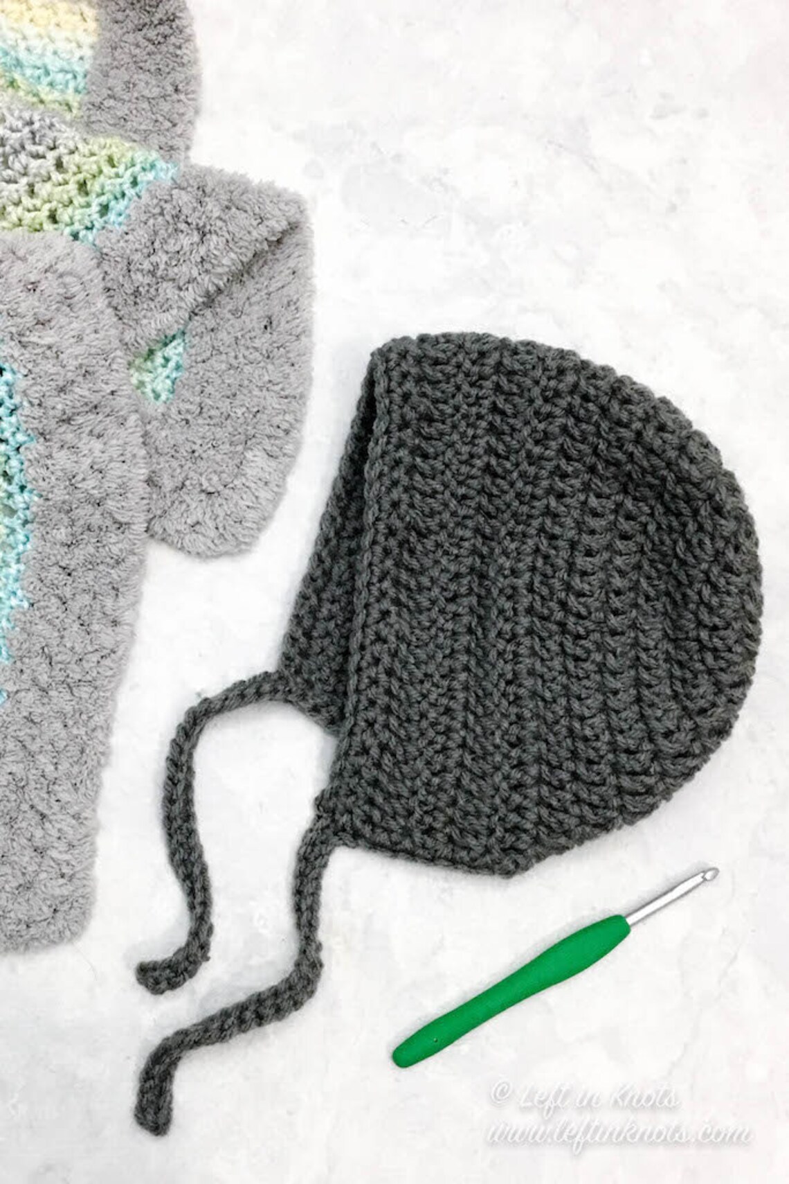Basic Bonnet Crochet Pattern PDF Download in Sizes Newborn, Baby ...