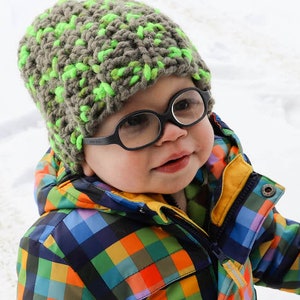 Crochet 30-minute Chunky Beanie Hat PDF Pattern PRINTABLE - Etsy
