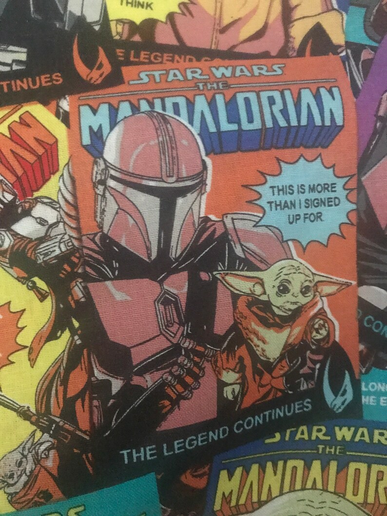 Star Wars Mandalorian Body Pillowcase Etsy UK