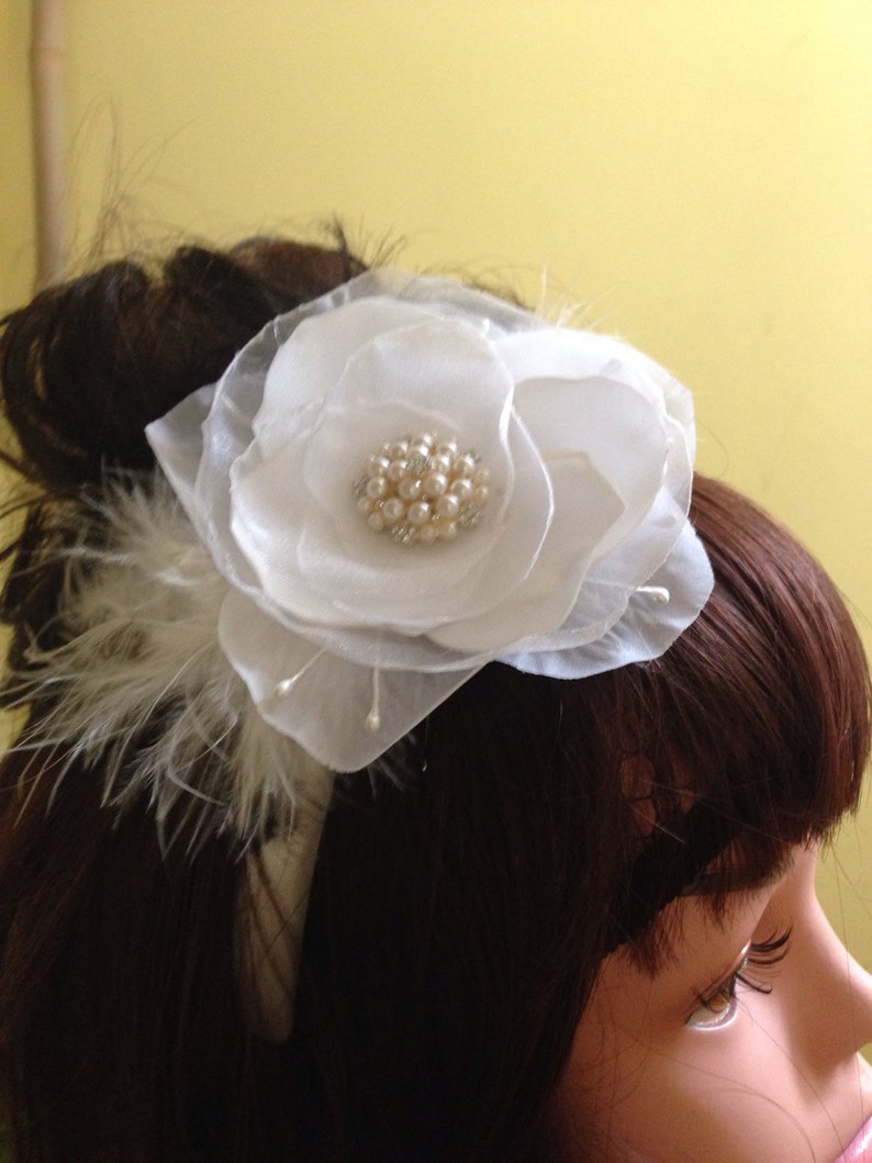 Fancy Headband ..first Comuninon Weddding With Pearls Etsy