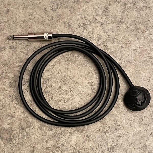 Classic Noir Contact Microphone Piezo Transducer Pickup