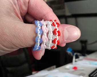 静かなフィジェットリング 皮膚むしり症 抜毛症 爪噛み フリーサイズ