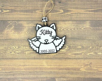 In memory of Cat Ornament