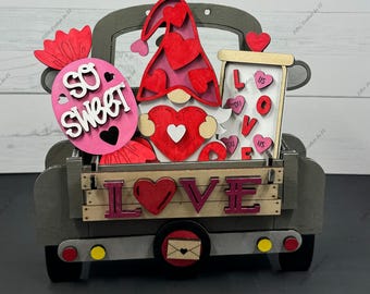 Love Gnome Insert - Mini Truck
