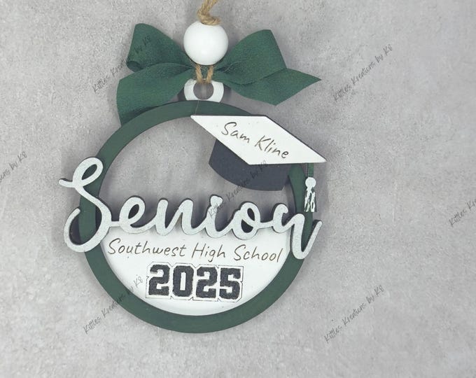 Featured listing image: Senior/Graduation Personalized Ornament