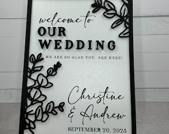 Welcome Wedding Sign