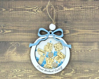 Custom Baby Shaker Ornament