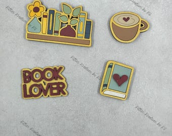 Book Lover Magnet Set