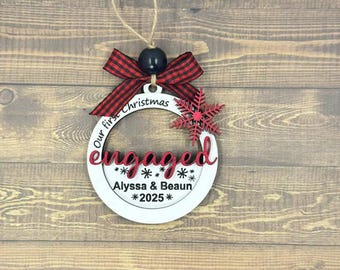 Engagement ornament