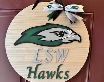 Lincoln Southwest Silverhawk Door Sign
