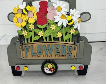 Flowers Insert - Mini Truck