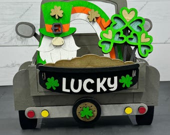 St Patricks Gnome Insert - Mini Truck