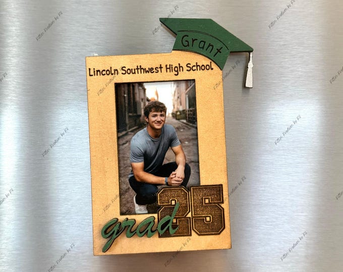 Featured listing image: Graduation Photo Magnet - Personalized