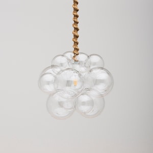The Organic Bubble Chandelier (16&quot; diameter) • Custom Cord Options• Bubble Light • Chandelier • Ceiling Light • LED Lighting