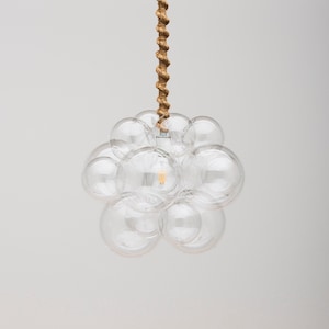 The Organic Bubble Chandelier (16" diameter) • Custom Cord Options• Bubble Light • Chandelier • Ceiling Light • LED Lighting