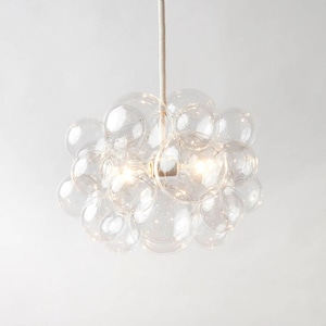The 25 Bubble Chandelier (18&quot; diameter) • Custom Cord Options • LED Light • Ceiling Light • Modern Chandelier