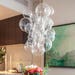 Corrie Berk reviewed The Waterfall Bubble Chandelier (20" tall) • Custom Cord Options • LED Chandelier • Dining Room Chandelier • Bubble Light • Wabi-Sabi