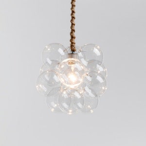 Petite Bubble Chandelier made by hand in the Pacific Northwest.