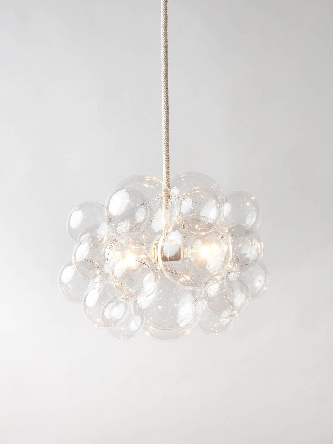 The 25 Bubble Chandelier 18 Diameter Custom Cord - Etsy