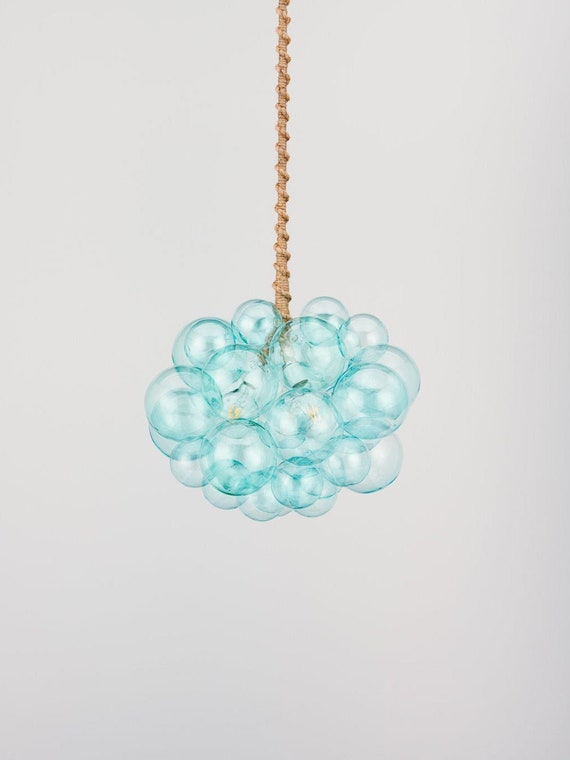 \u2022 Custom Cord Options \u2022 LED lighting \u2022 Modern Chandelier 22 diameter The Skylight 31 Bubble Chandelier