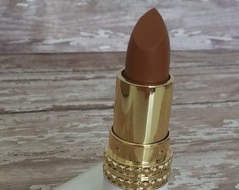 All Natural LipStick- Maple- Matte Light Brown, Non-Drying, Maple Syrup, Cinnamon, Tan, Khaki, Nude,