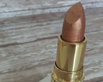 All Natural LipStick AND Bronzer- Bronzed Babe- Rich and Earthy, Reflective Bronze Golden Brown with High Shine, Creamy, Long Lasting
