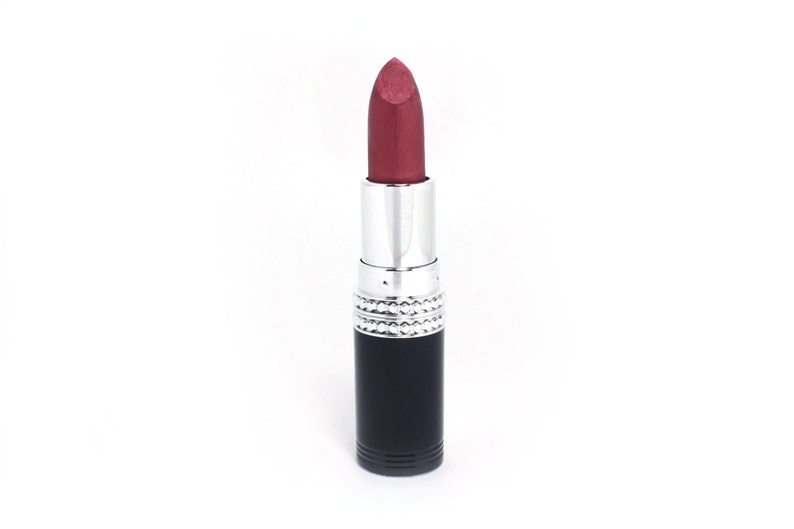 All Natural LipStick-Desert Rose Matte Brown with Deep Red, Burgundy, Rich and Creamy, Earth Tones, Moisturizing, High Shine image 2