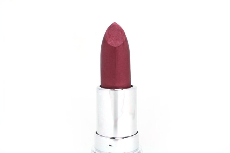 All Natural LipStick-Desert Rose Matte Brown with Deep Red, Burgundy, Rich and Creamy, Earth Tones, Moisturizing, High Shine image 3