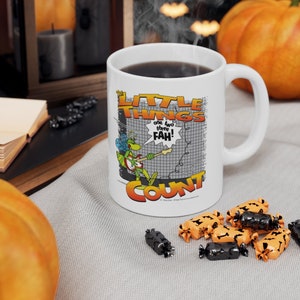 Pequeñas cosas, las cosas pequeñas, regalo alentador, taza de café positiva, taza de café inspiradora, cosas pequeñas, disfruta de las cosas pequeñas
