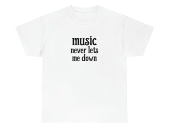 Shirt for music fan,Musician Shirt,Music lover tee,T-Shirt Gift for Musician,I Love Music,Music Is Life shirt,Gift for Music Fan,Music tee