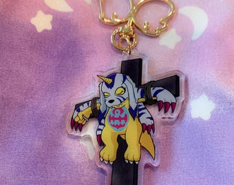 Gabumon Cross Charm