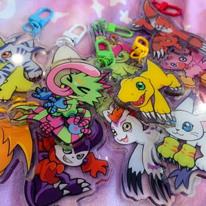 Digimon Dangle charms