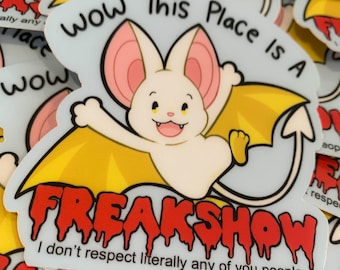 Sticker vinyle Freakshow