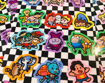 Cartoon Network Sticker Page