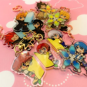 Kingdom Hearts Friendship Charms
