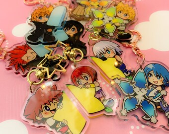 Kingdom Hearts Friendship Charms