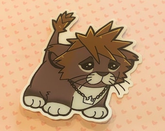 Pauvre miaou miaou Sticker
