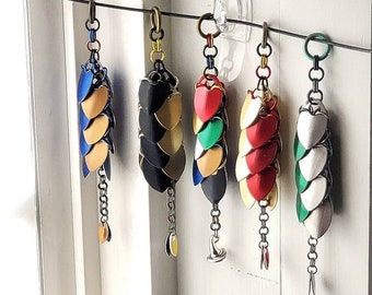 Wizard House inspired keychains