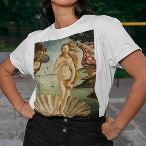 Nic Cage shirt, The Birth of Nic Cage t-shirt, The Birth of Venus Nicolas Cage Tee