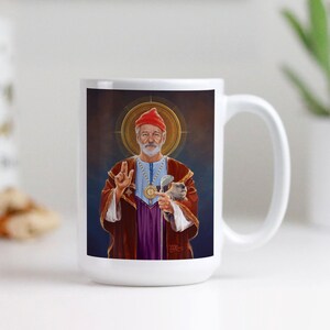 Coffee Mug, Saint Bill of Murray, Bill Murray, Religious, Saint, 15oz Ceramic Mug