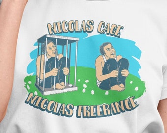 Nic Cage shirt, Nicolas Cage Nicolas Freerange funny T-shirt
