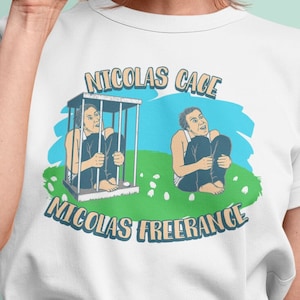 Nic Cage shirt, Nicolas Cage Nicolas Freerange funny T-shirt