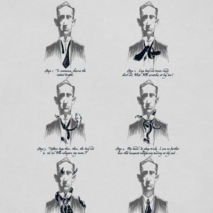 HP Lovecraft, Cthulhu, Miskatonic Knot, Open Edition X-Large print