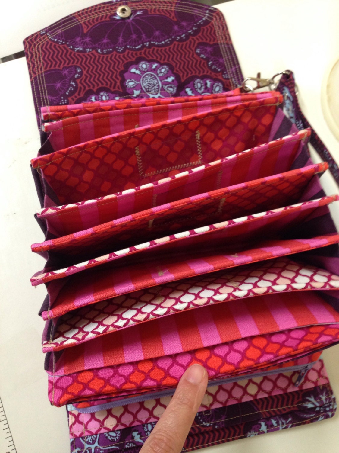 Expanding Coupon File Wallet Etsy