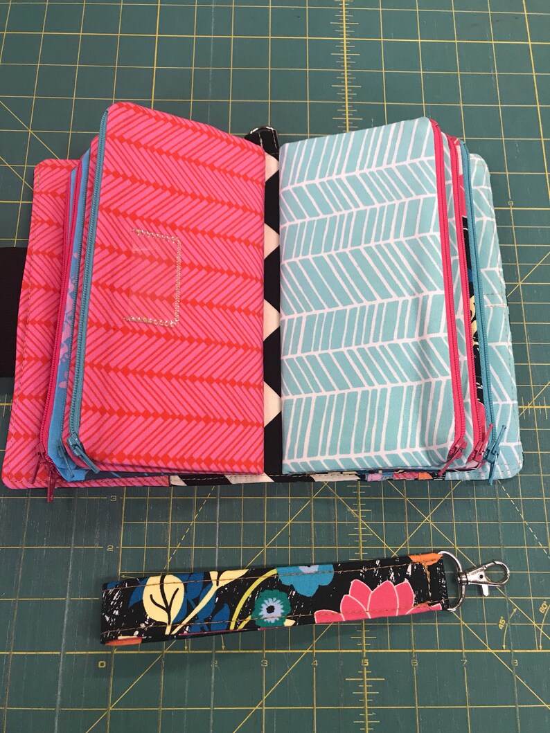 8Zipper Cash Envelope Wallet System Dave Ramsey Etsy