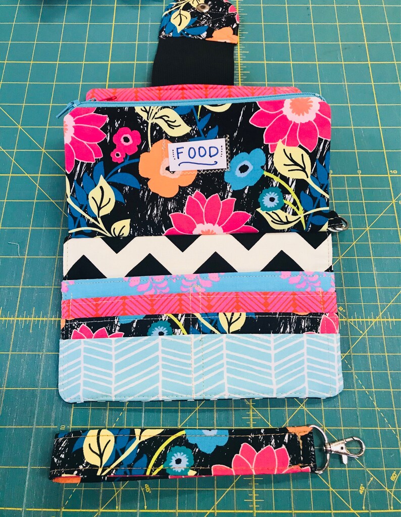 8Zipper Cash Envelope Wallet System Dave Ramsey Etsy