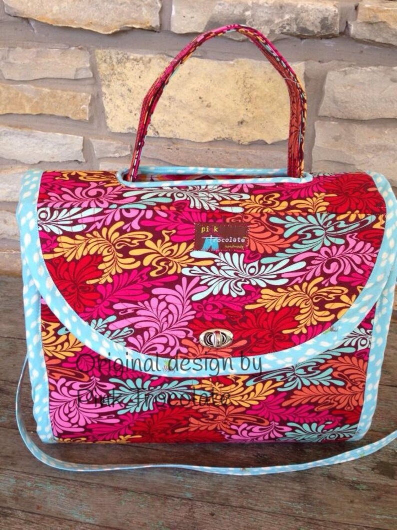 Expandable File Bag Pattern for Zambia PDF DOWNLOAD Etsy