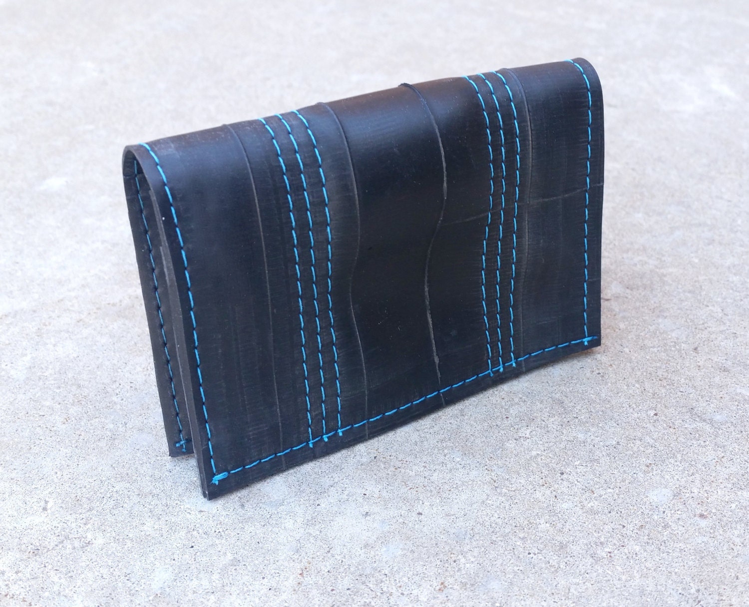Mens Slim Wallet Recycled Inner Tube Wallet Vegan Wallet