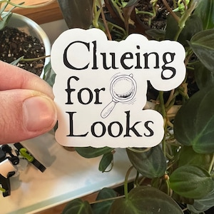 Clueing For Looks Sherlock Watson BBC Sherlock Fan Art Sticker | Sherlock Holmes Martin Freeman Benedict Cumberbatch Detectives Murder Crime