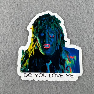 Old Gregg The Mighty Boosh Do You Love Me Fan Art Sticker | Noel Fielding Julian Barratt British Humour Matte Vinyl Sticker Laptop Sticker